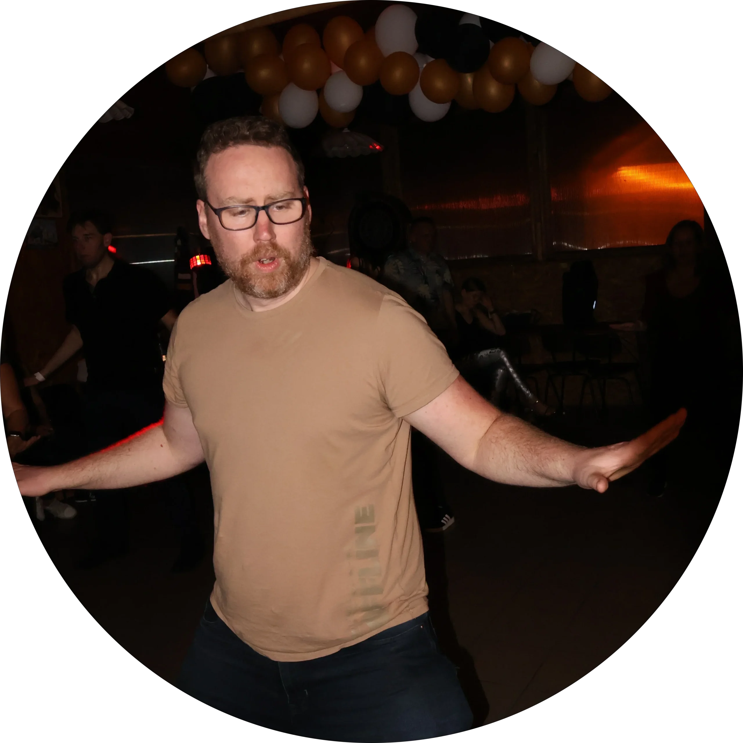 Attila, a Salsa Revolution oktatója